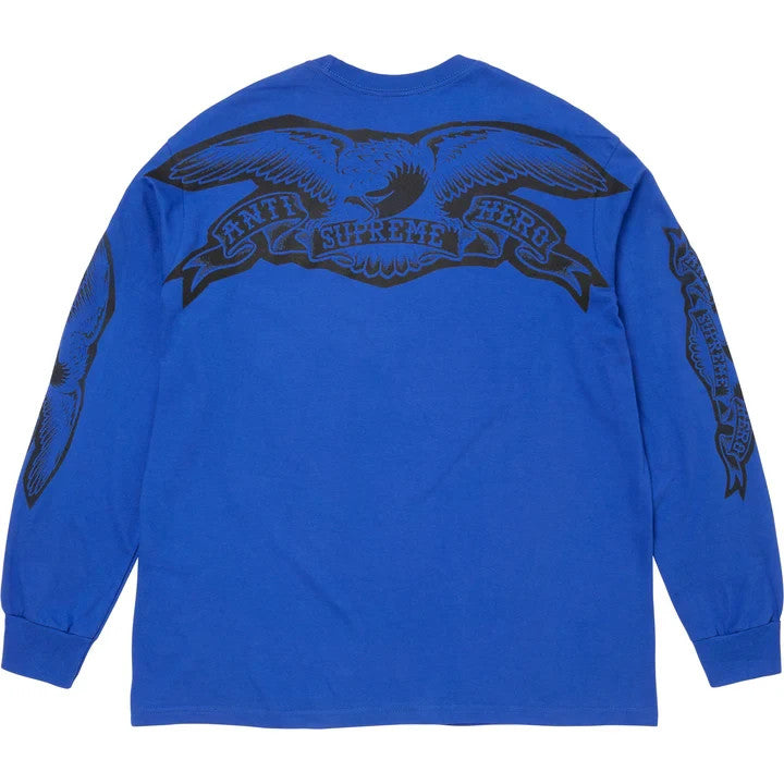Supreme ANTIHERO Eagle L/S Tee Blue