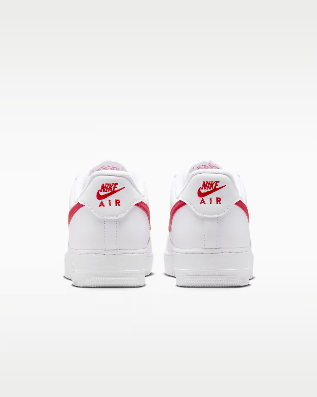 FJ4146-133 Nike Air Force 1 '07 "White/University Red" (Men's)