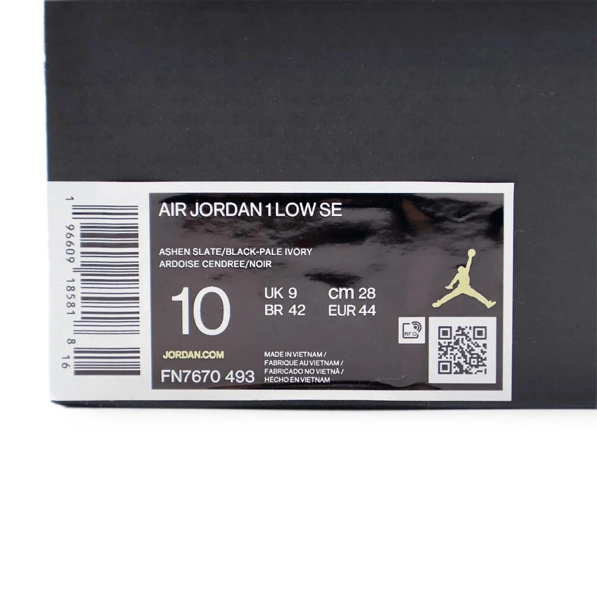 FN7670-493 Nike Air Jordan 1 Low SE World Make Japan Sashiko Denim Ivory (Men's)
