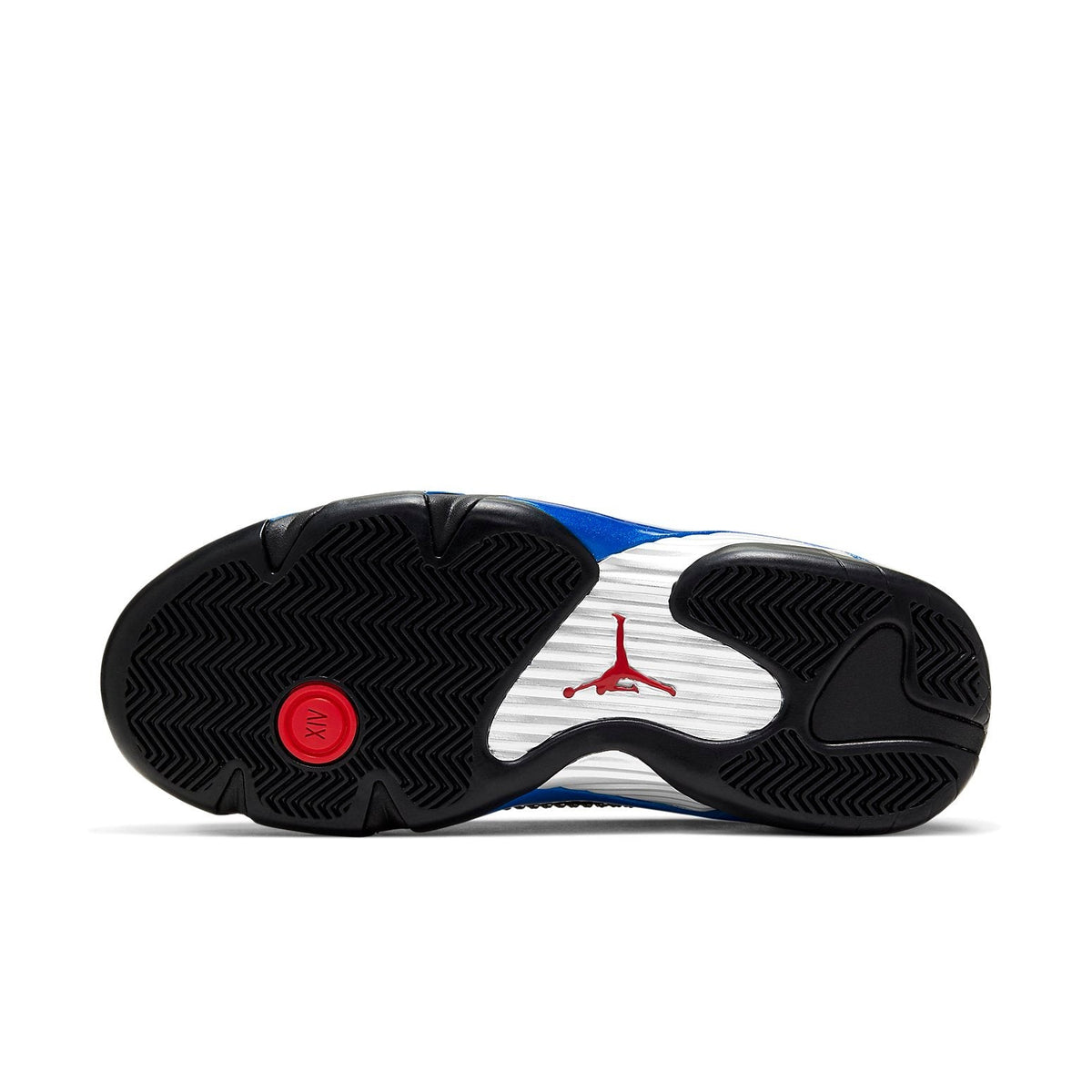 BV7630-004 Supreme Nike Air Jordan 14 Retro Black Varsity Royal Chrome (Men's)