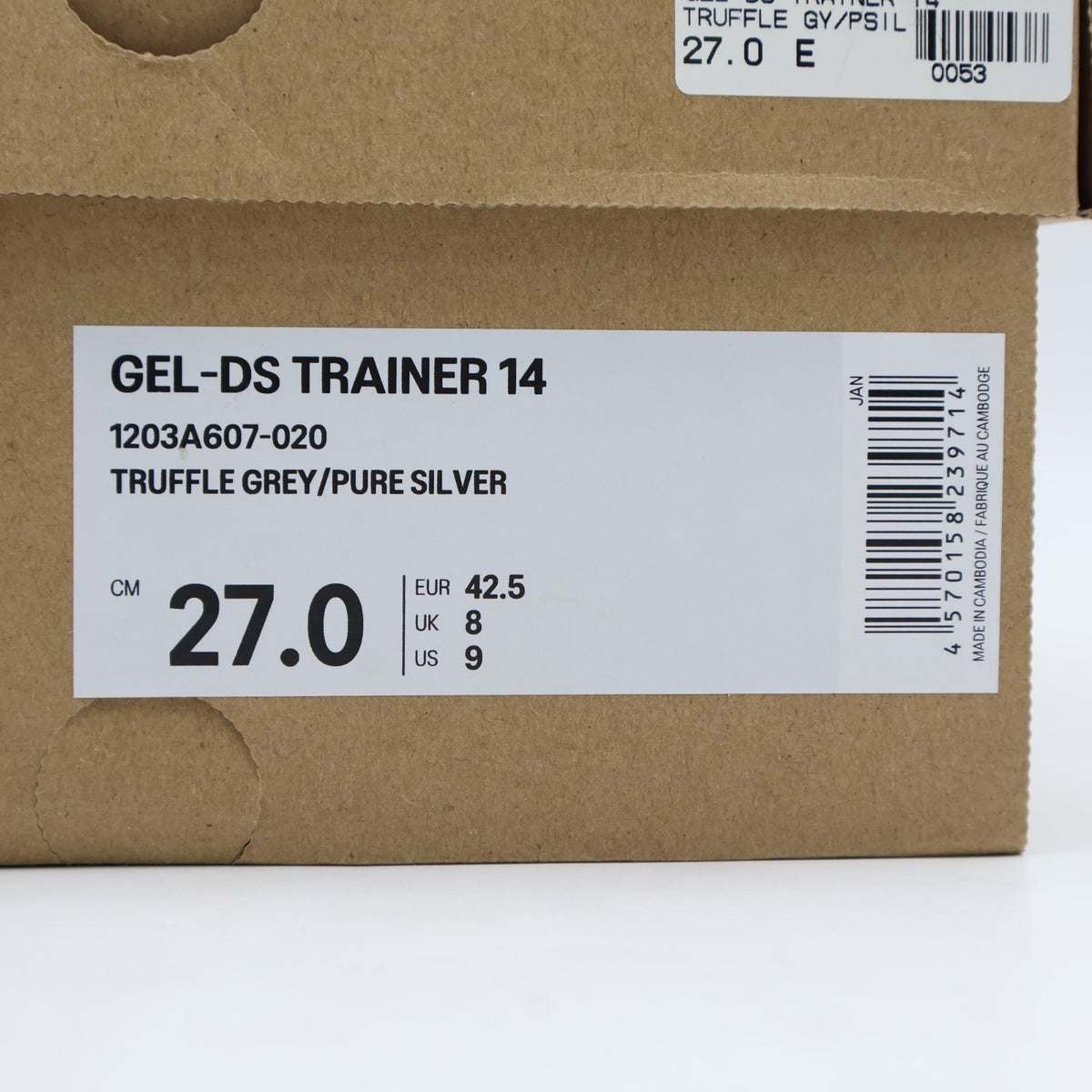 1203A607-020 Asics Gel-DS Trainer 14 Truffle Grey (Men's)