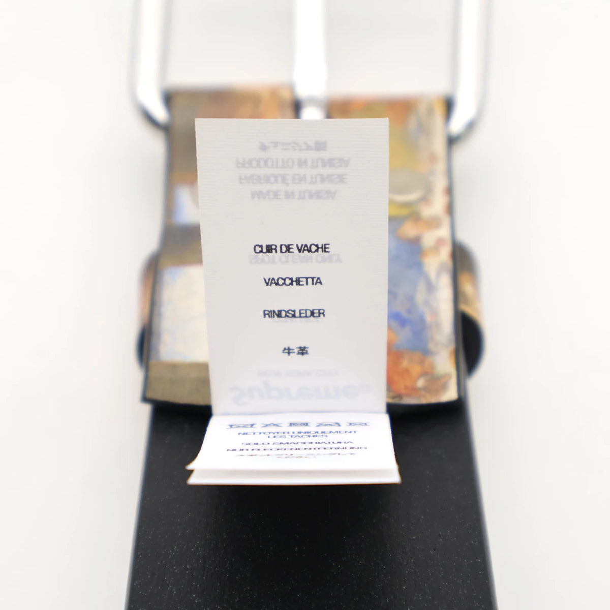 Supreme Last Supper Leather Belt Multi