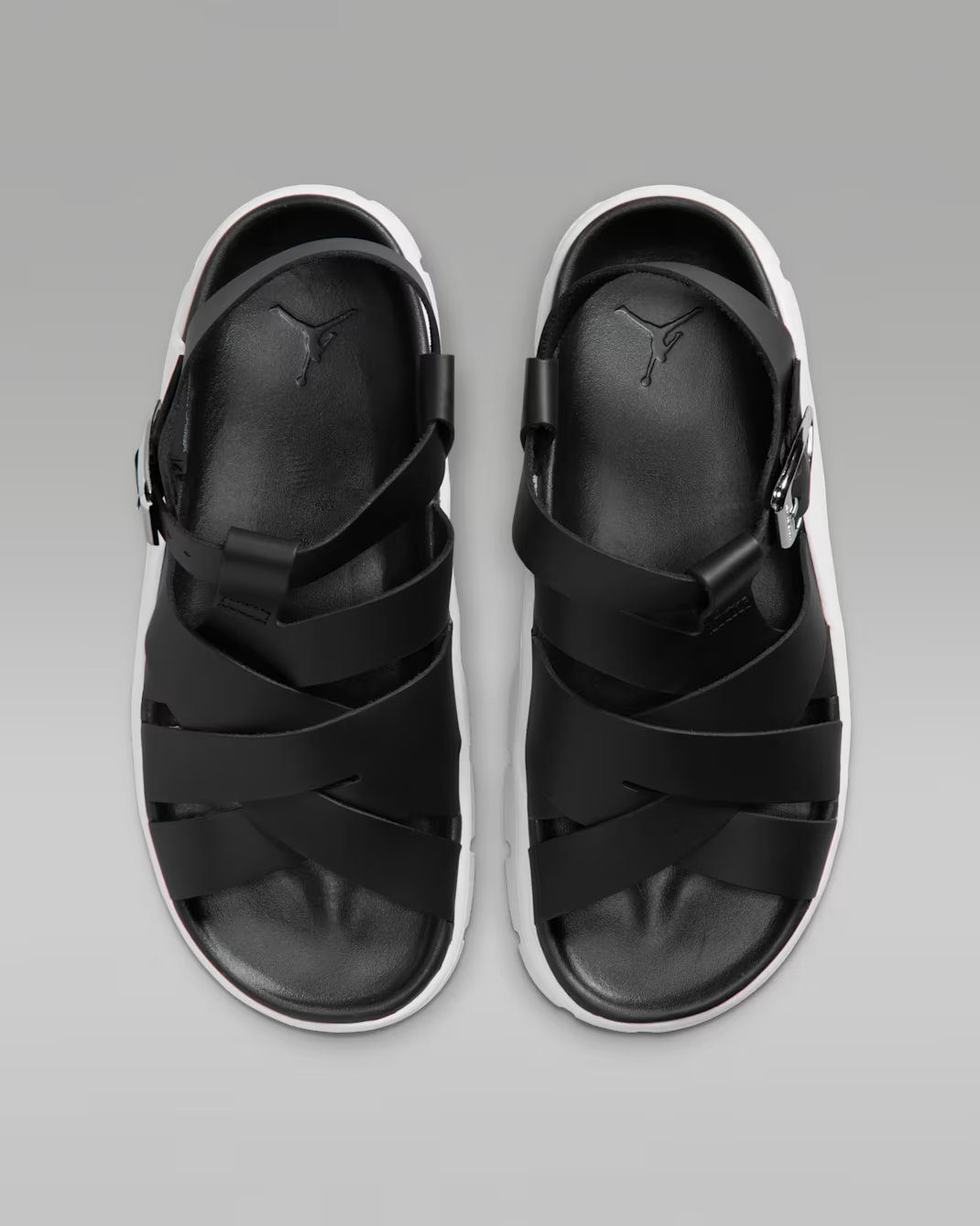 IB8841-001 Nike Jordan Willow Sandal Black/White (Women's)