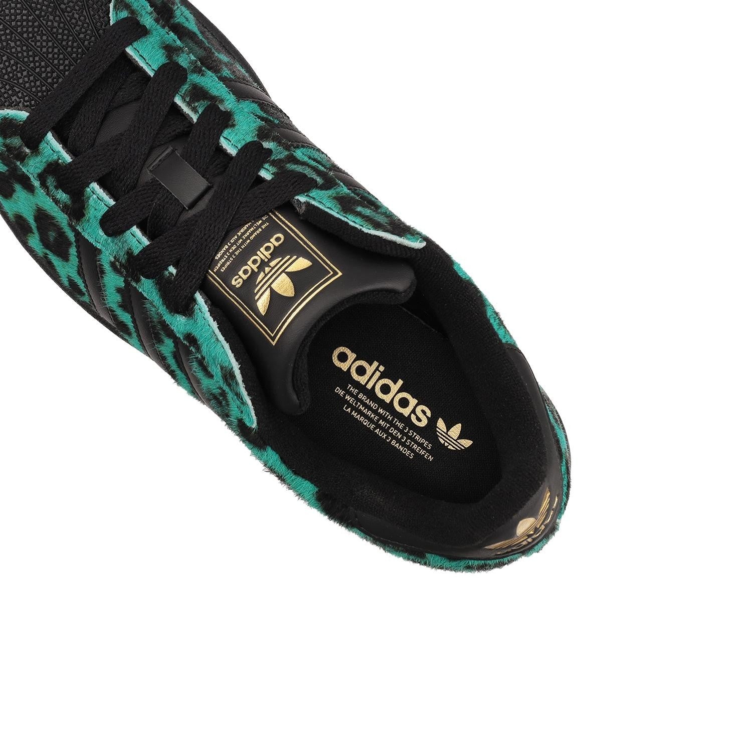 IH1636 adidas SUPERSTAR II SESCGR/CBLACK/GOLDMT (Women's)