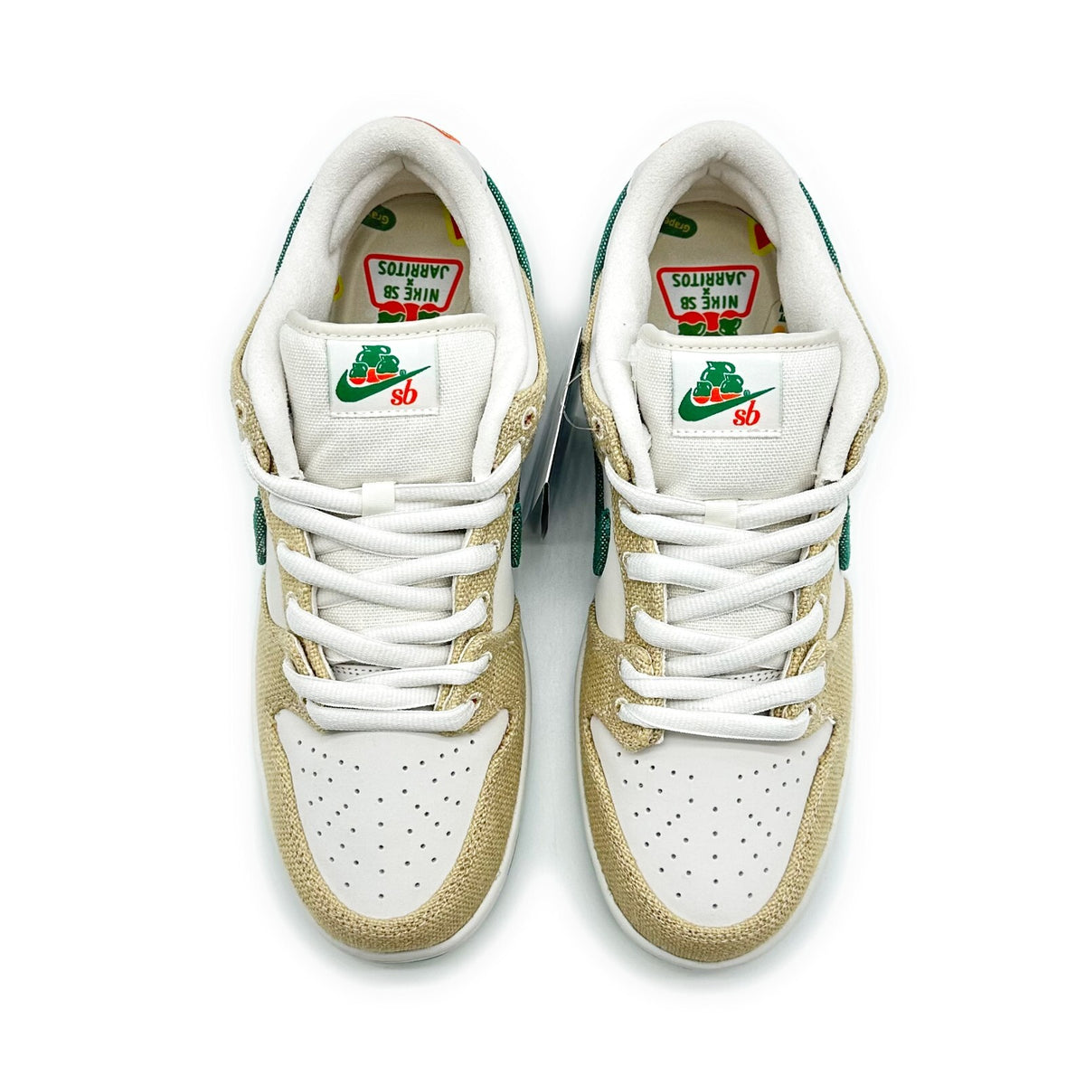 FD0860-001 Jarritos Ã Nike SB Dunk Low Phamtom Safety Orange-Malachite