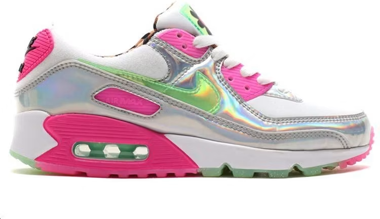 CQ2559-100 Nike Air Max 90 LX "Holographic" (Women's)