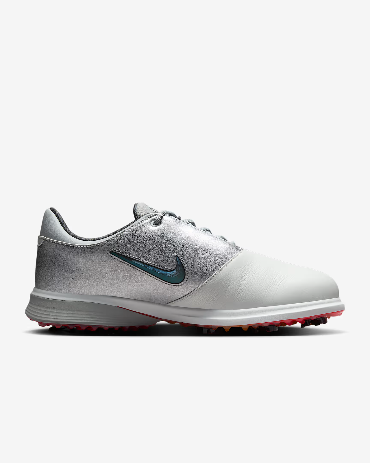 HV4169-100 Nike Victory Tour 4 Summit White Metallic Silver Iron Grey  (Men's)