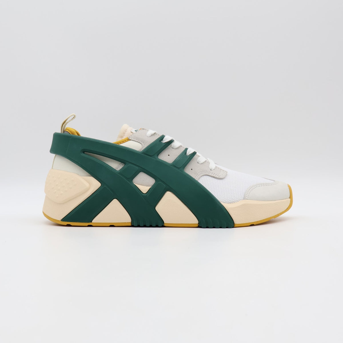 1183A795-102 Onitsuka Tiger Big Logo Trainer 2.0 White Pine Green (Men's)