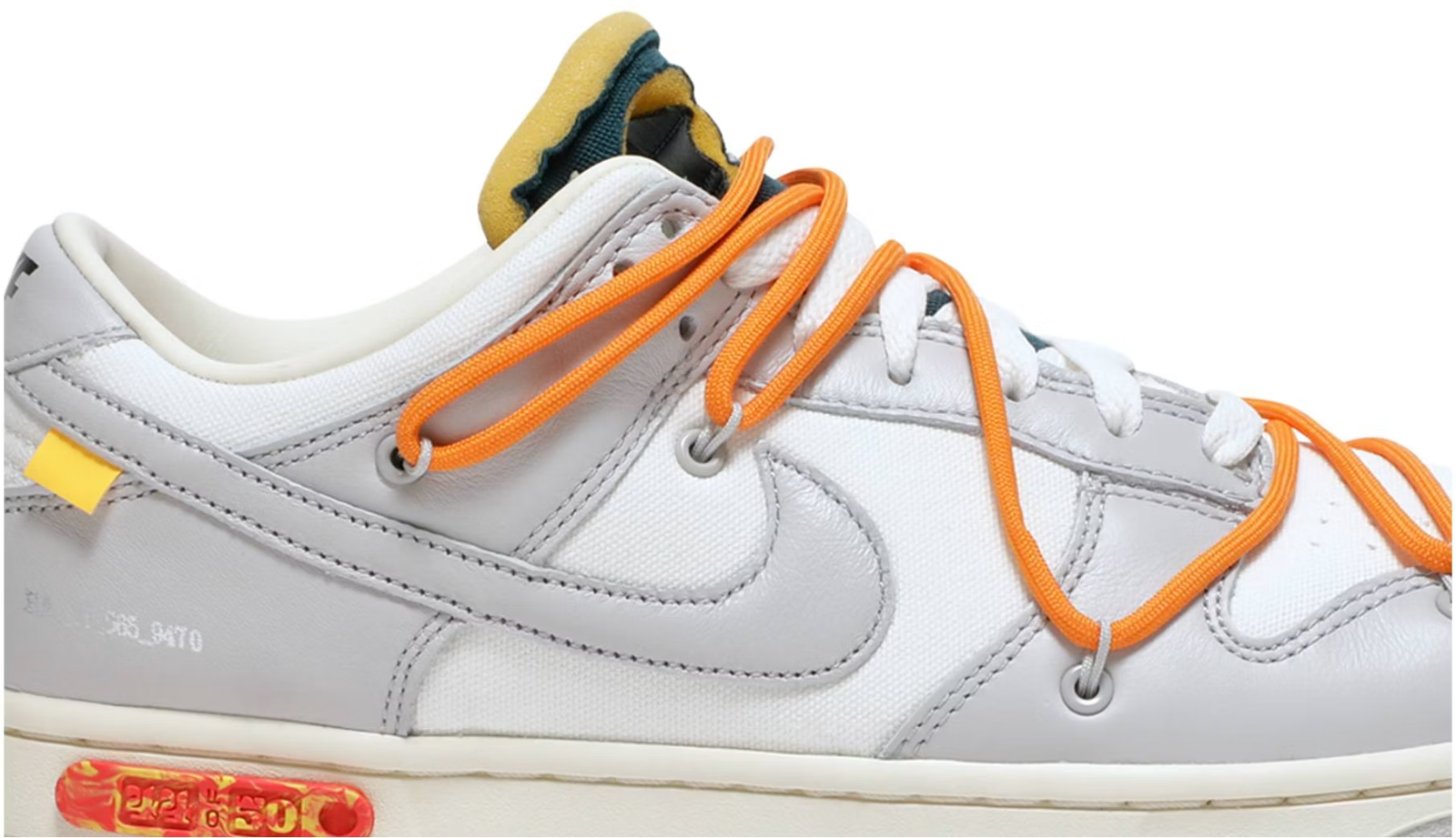 DM1602-104 Off-White Ã Nike Dunk Low 1 of 50 "Lot.44" (Men's)