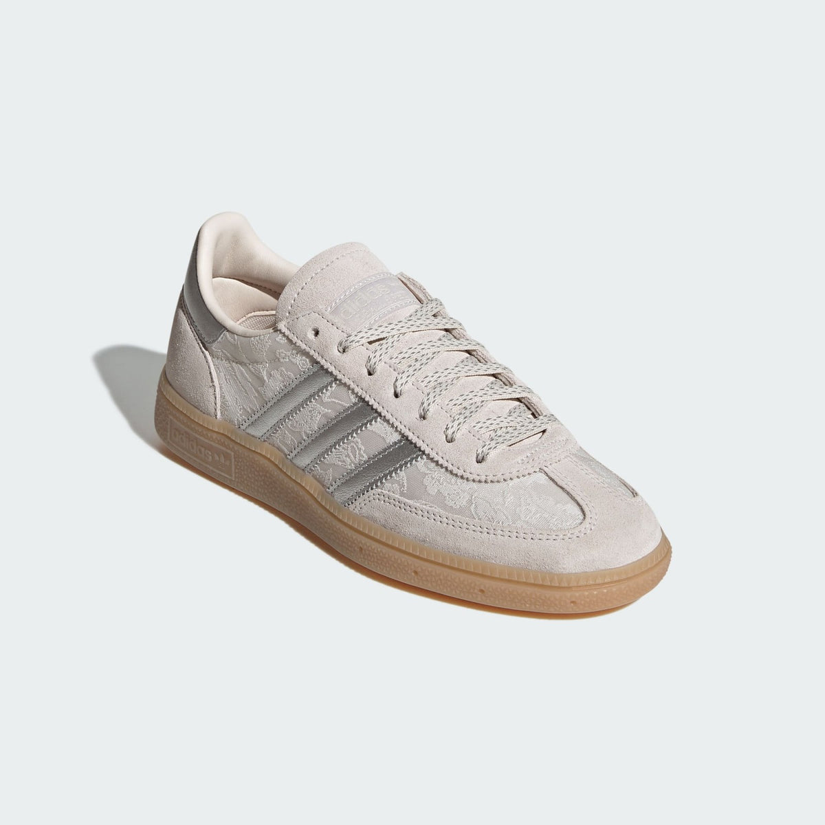KK0434 adidas Women's Handball Spezial Chalk PearlSilver Metallic (Women's)
