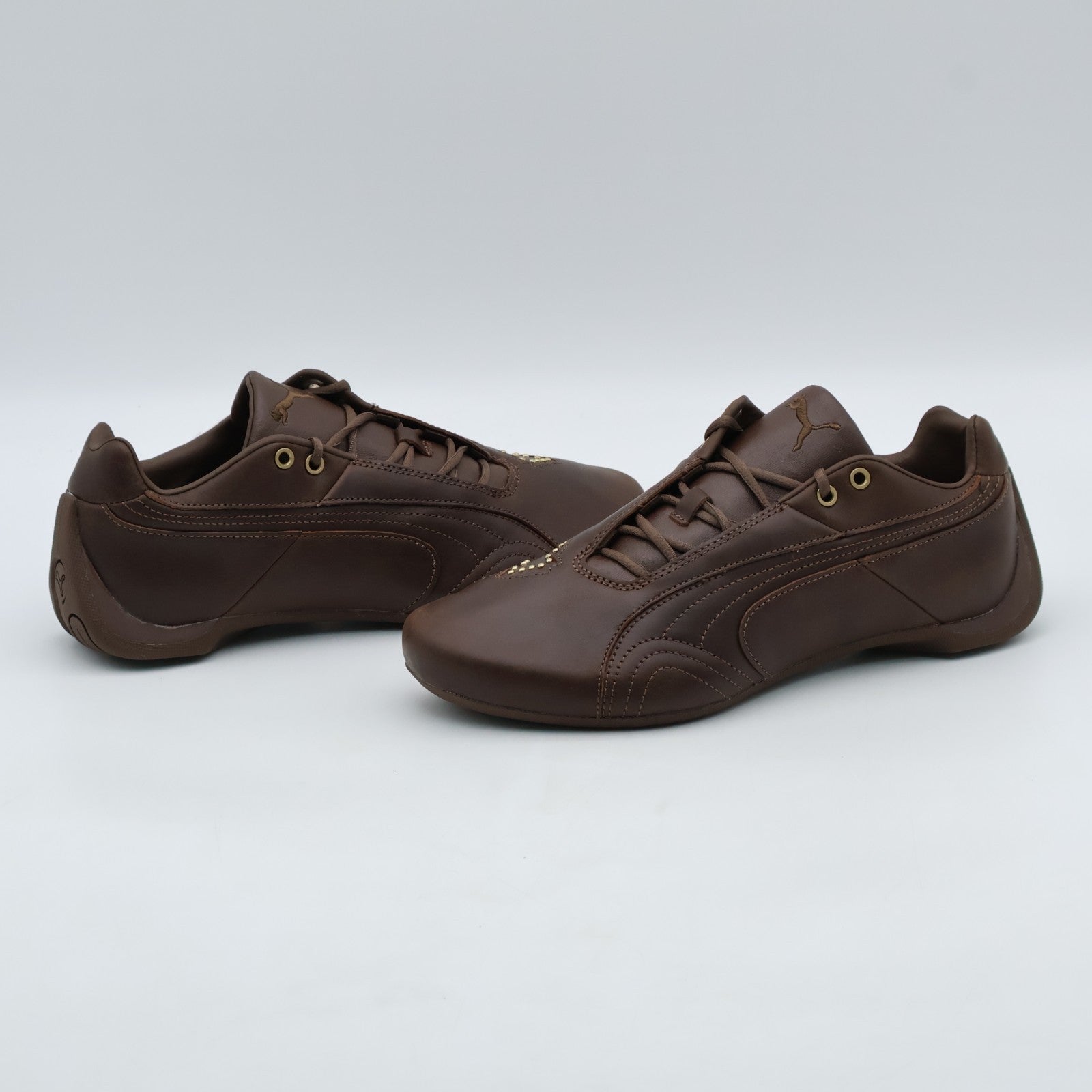 405962-01 Puma Future Cat Studs Espresso Brown Gold (Men's)