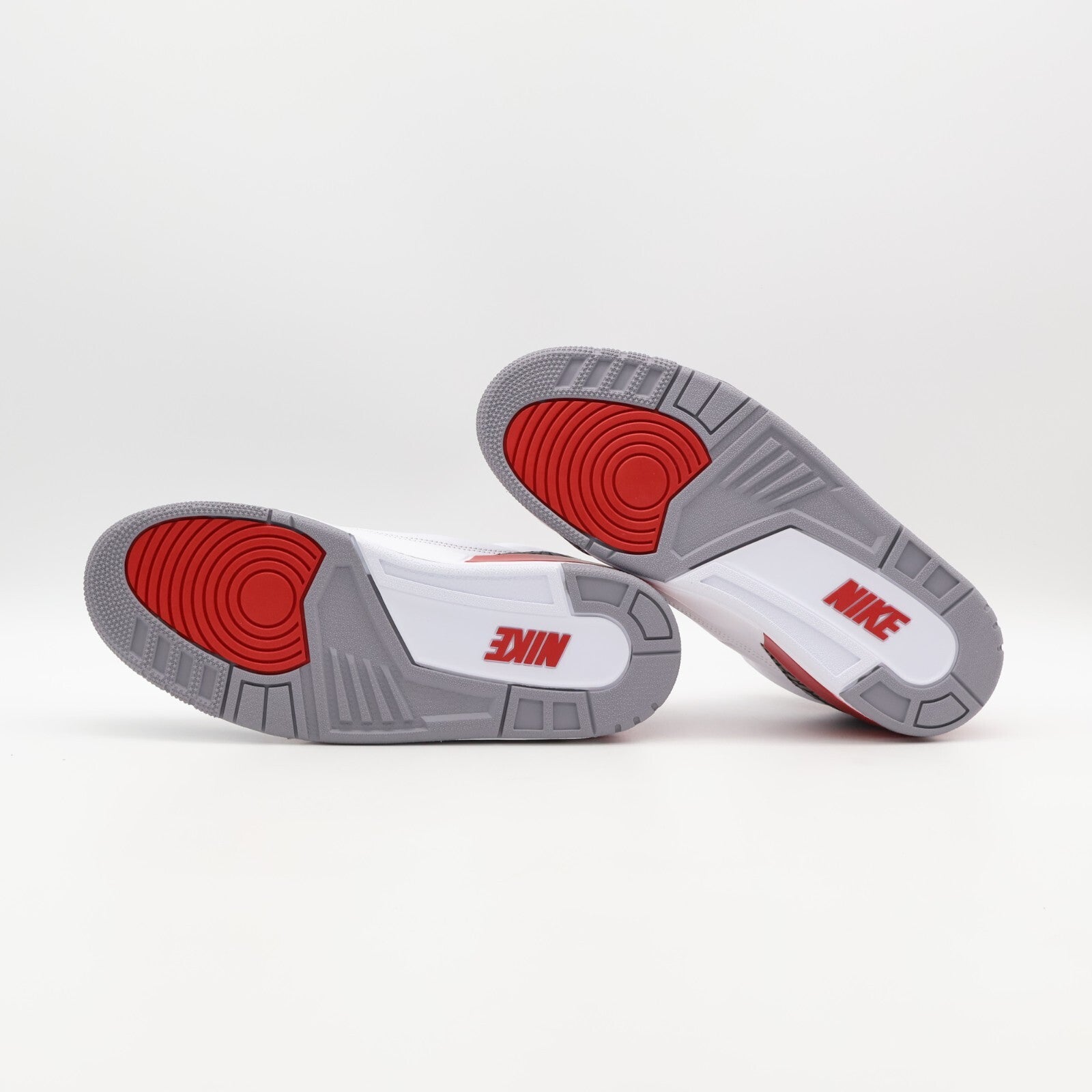 DN3707-160 Nike Air Jordan 3 OG Fire Red White Cement Grey Black (Men's)