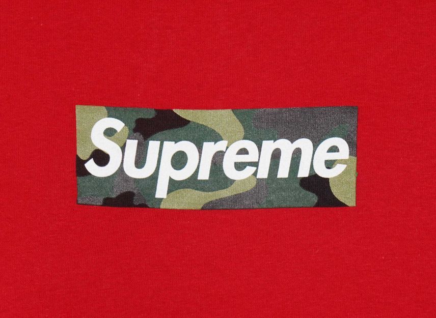 Supreme Box Logo Tee Red (23FW)