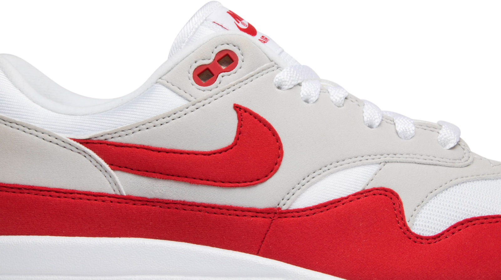 908375-100 Nike Air Max 1 "Anniversary Red" (Men's)