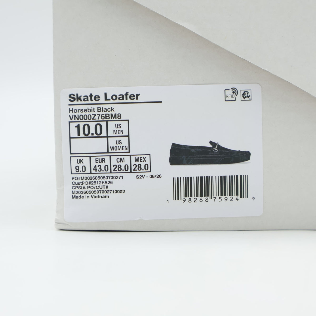 VN000Z76BM8 Vans SKATE LOAFER (Men's)