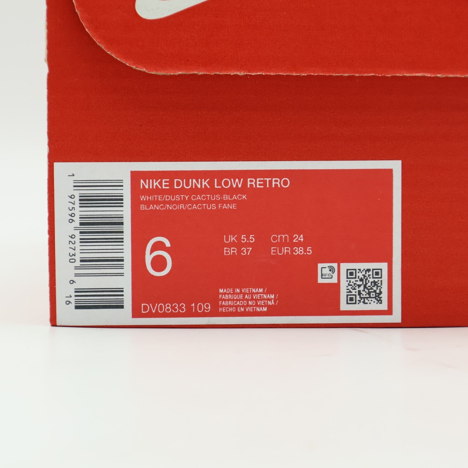 DV0833-109 Nike Dunk Low Dusty Cactus (Men's)
