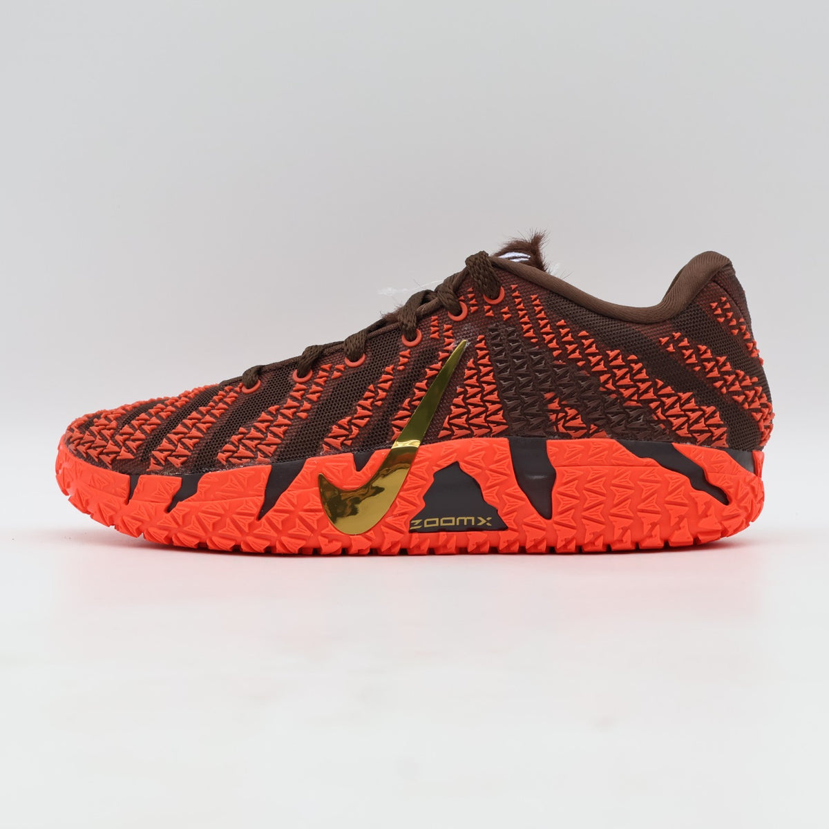 IB6509-200 Nike Ja 3 EP Lunar New Year Light Chocolate Metallic Gold Red (Men's)
