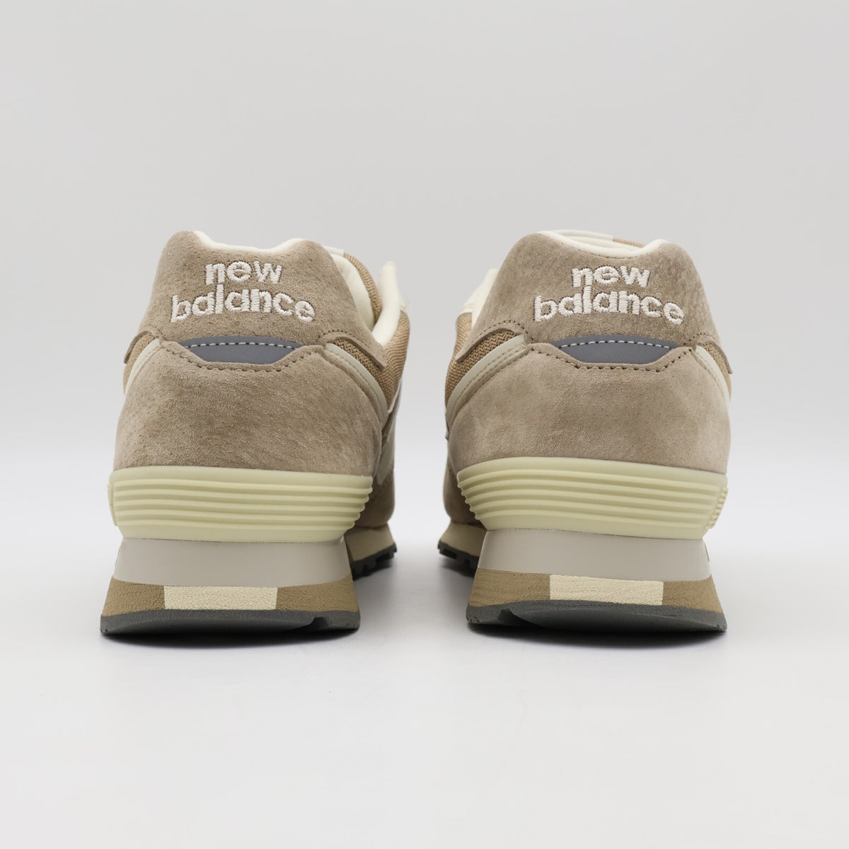 OU576BEI New Balance 576 Beige Brown Cream White Encap C-Cap Made in UK (Men's)
