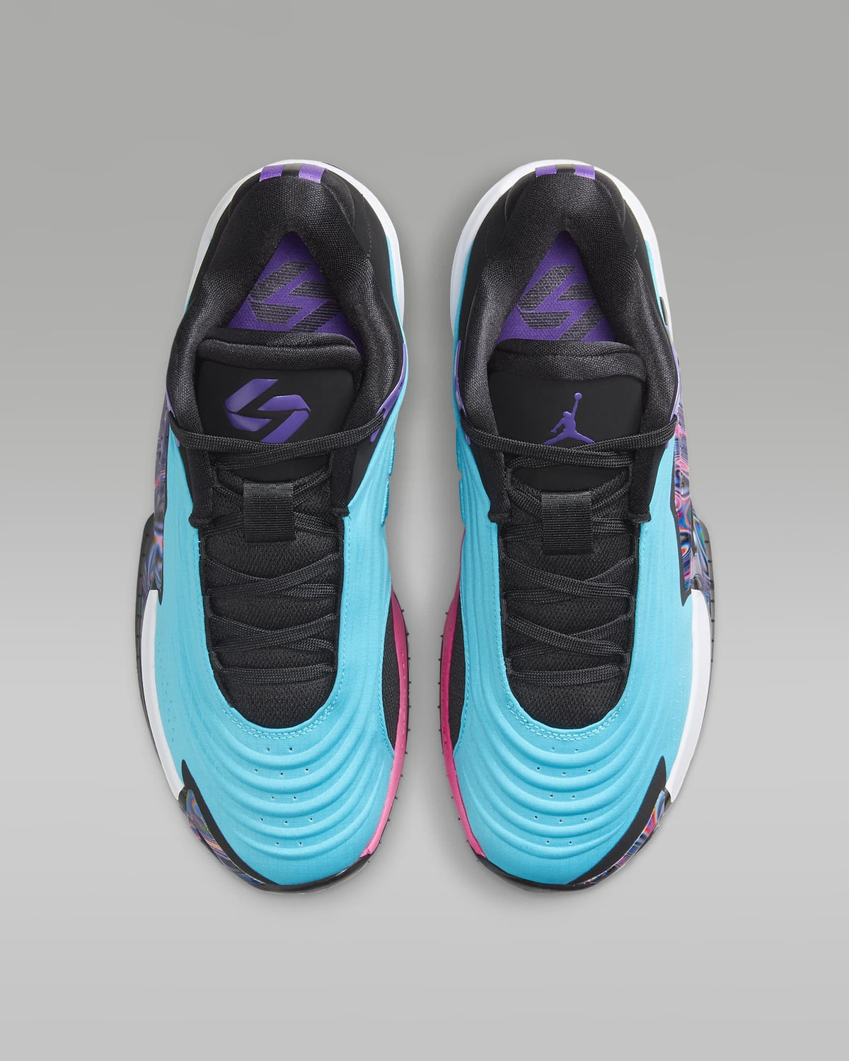 FQ1285-400 Nike Jordan Luka 3 Chlorine Blue Hyper Pink Hyper Grape Black (Men's)