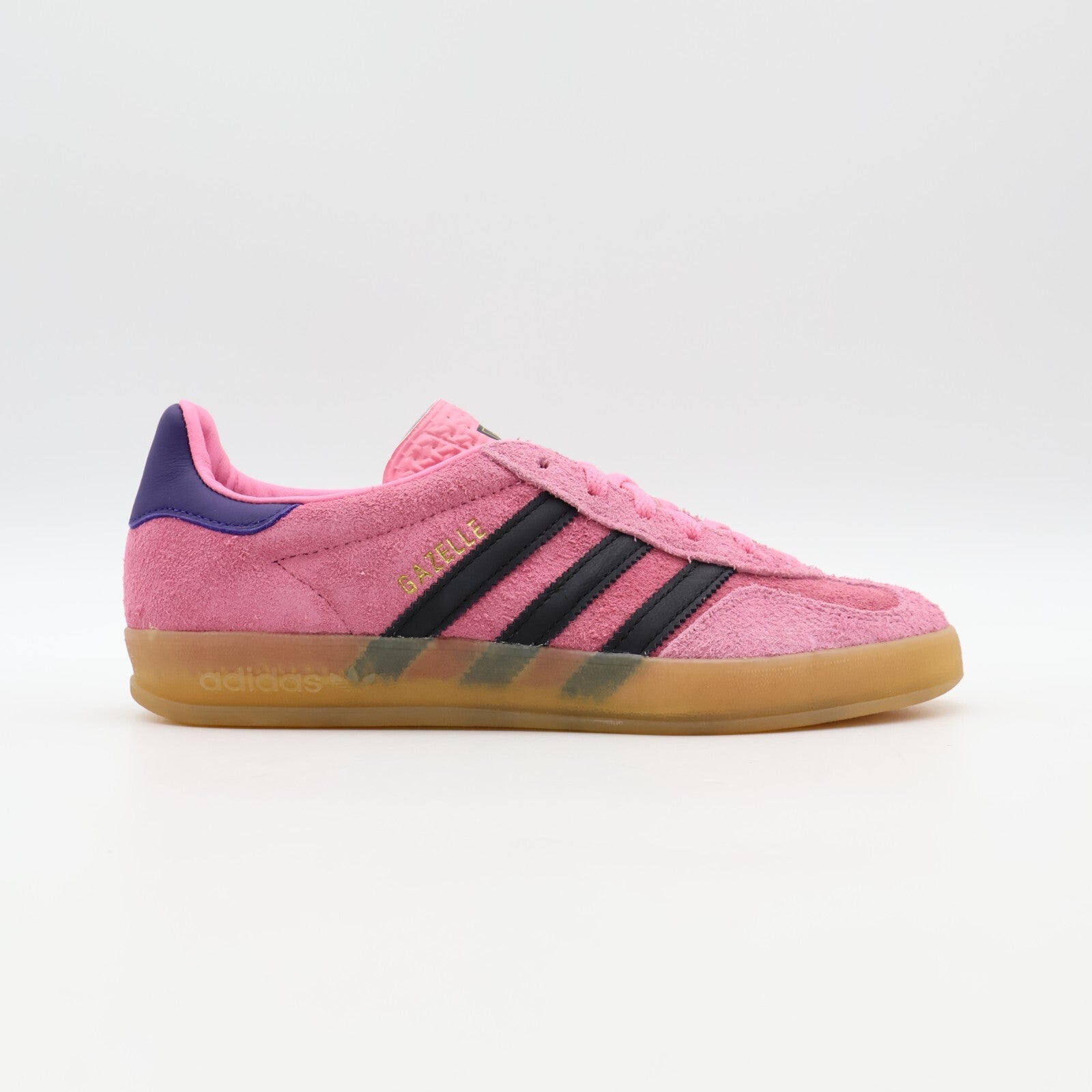 IE7002 adidas Originals Gazelle Indoor Bliss Pink Core Black Purple (Women's)