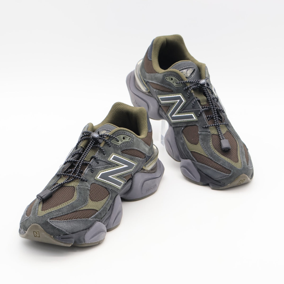 U9060PH New Balance 9060 Blacktop Dark Moss Brown Khakis Green Grey (Men's)