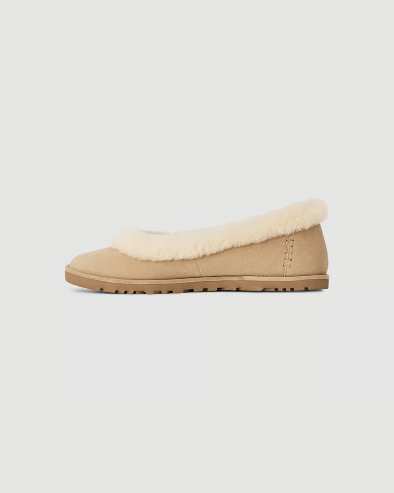 1178111-SAN UGG Zora Ballet Flat "Sand" (Women's)