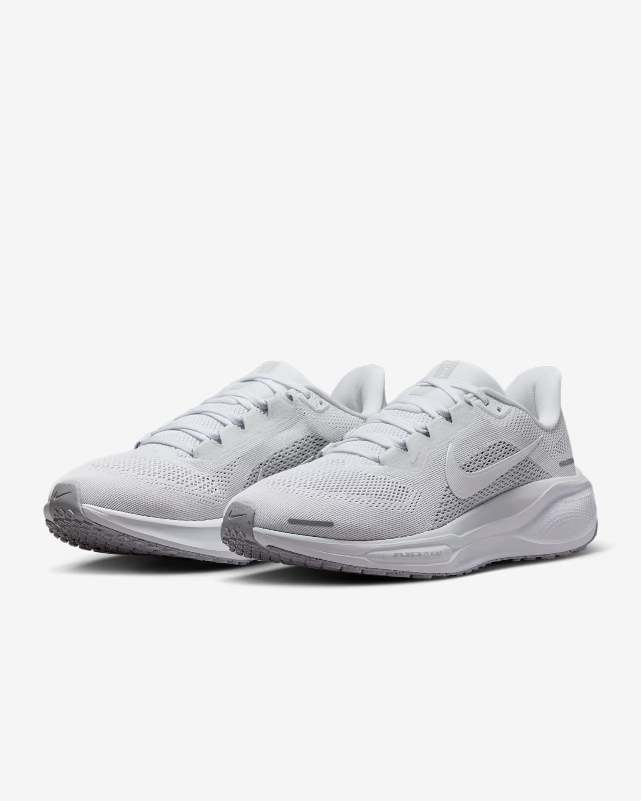 FD2723-102 Nike Air Zoom Pegasus 41 White Pure Platinum Metallic Silver(Women's)
