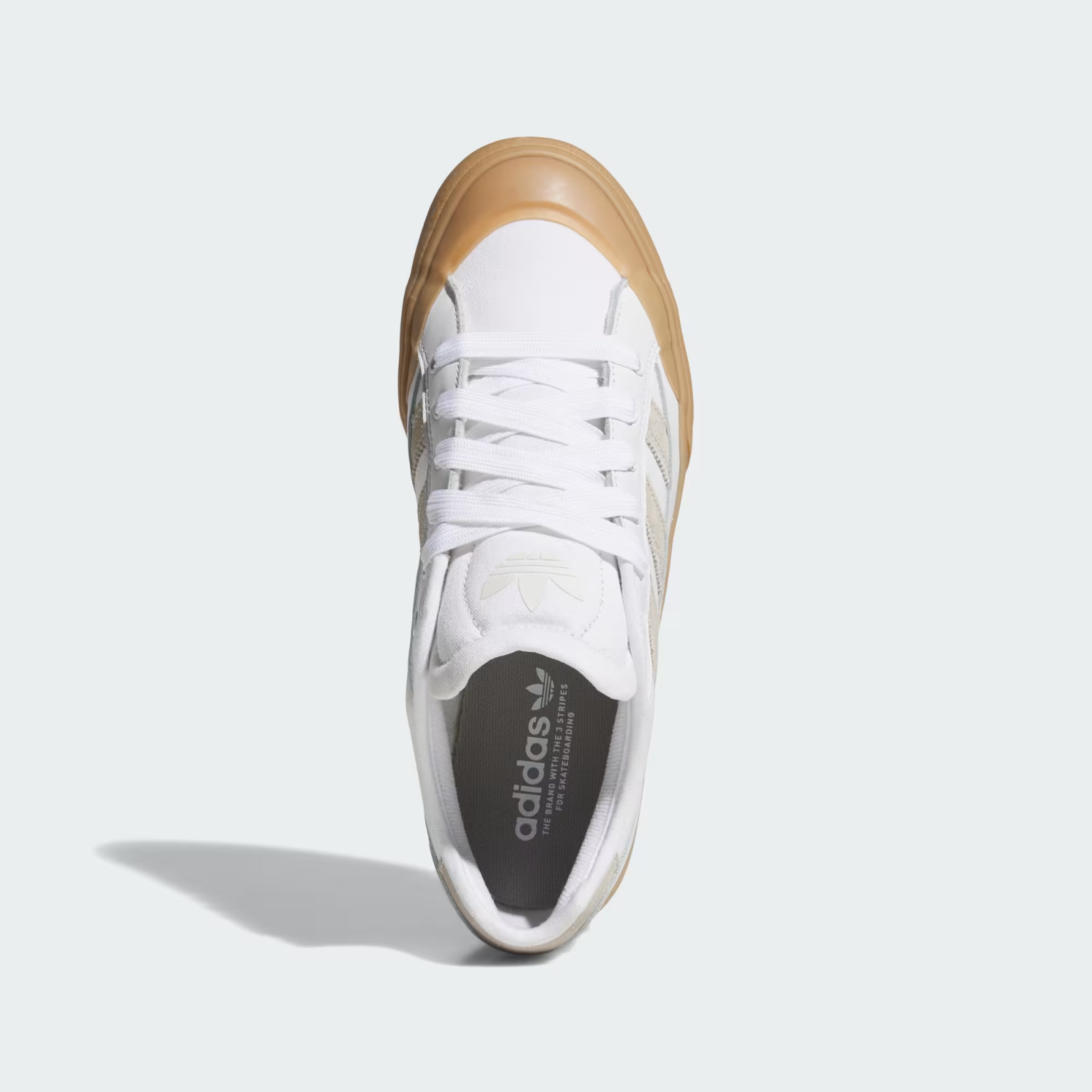 KJ5035 Adidas Court TNS Premiere RT "Cloud White/Gum" (Men's)