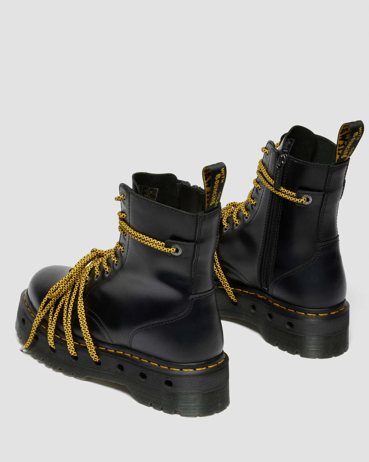 42315001 Dr.Martens Jadon XL 8 Holes Boots Black (Men's)