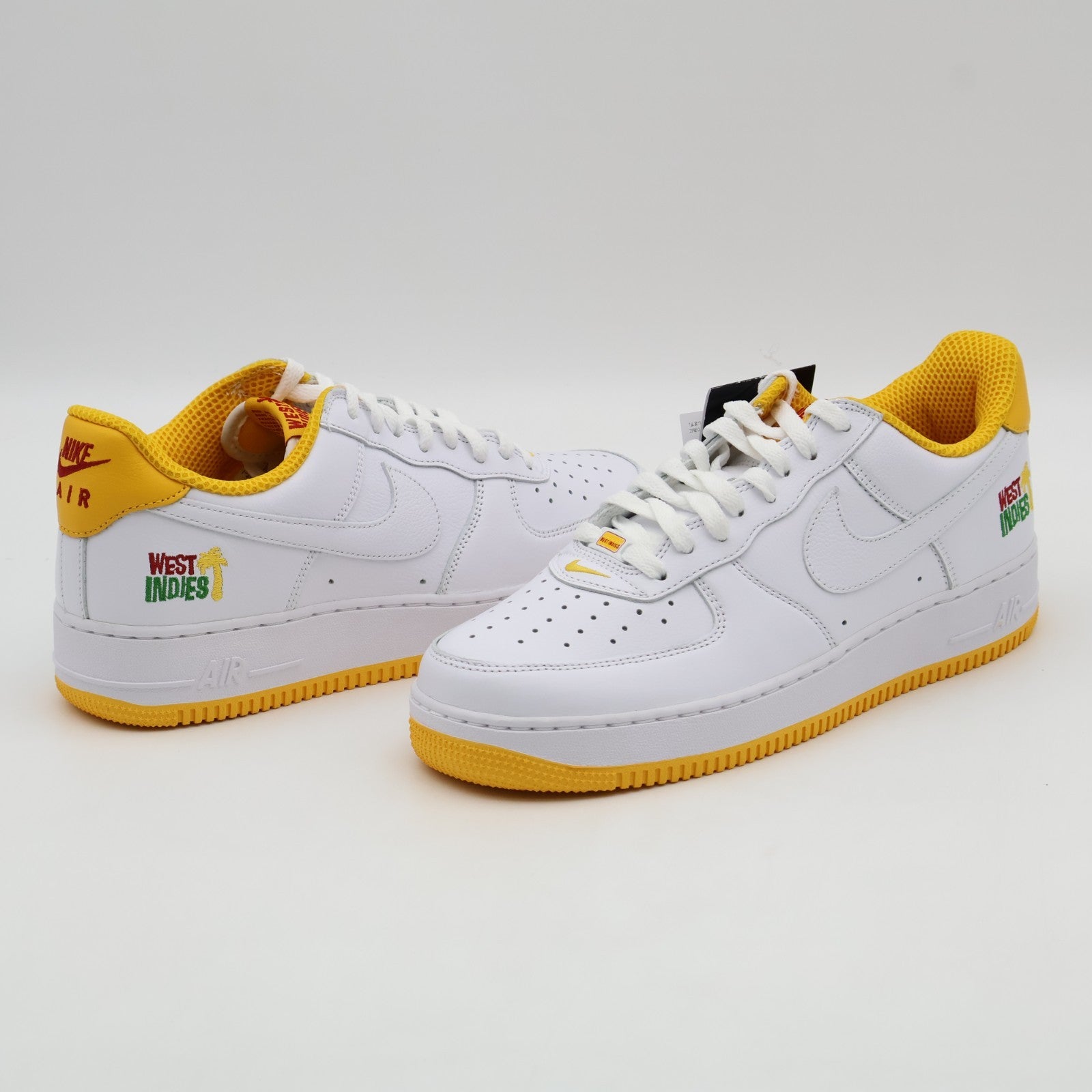 DX1156-101 Nike Air Force 1 Low West Indies White University Gold (Men's)