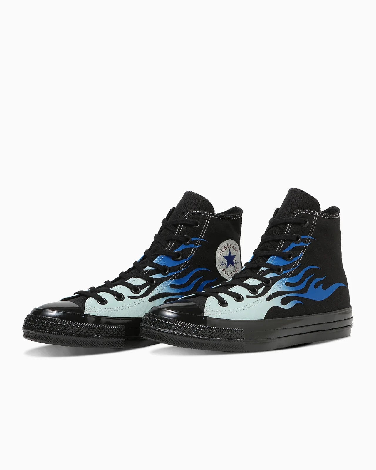 31317130 Converse All Star Aged IGNT Hi Black Blue Flame (Men's)