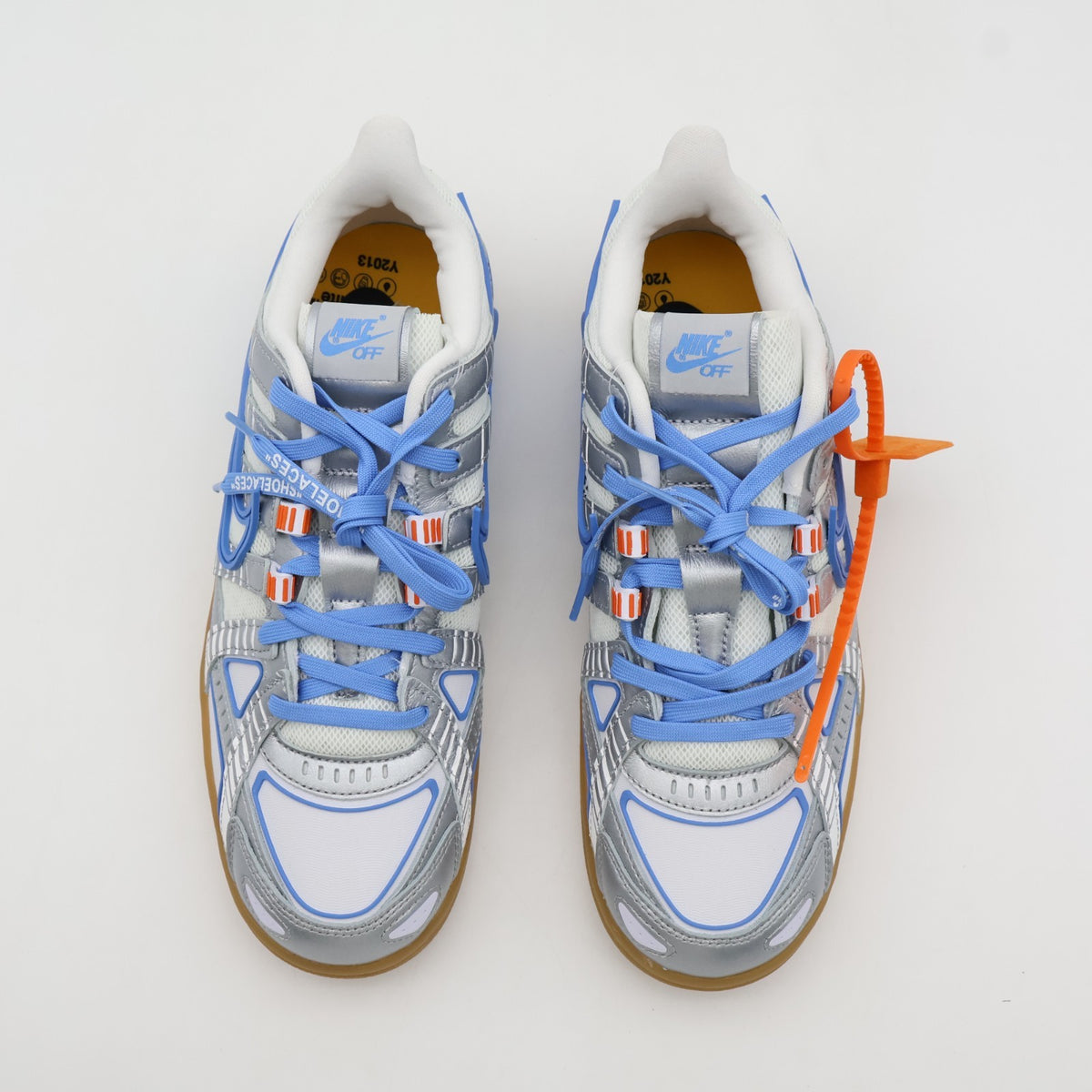 CU6015-100 Off White Nike Air Rubber Dunk University Blue White UNC (Men's)