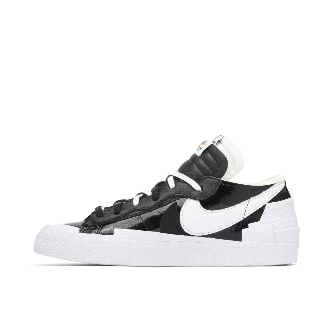 DM6443-001 sacai Ã Nike Blazer Low "Black Patent Leather" (Men's)