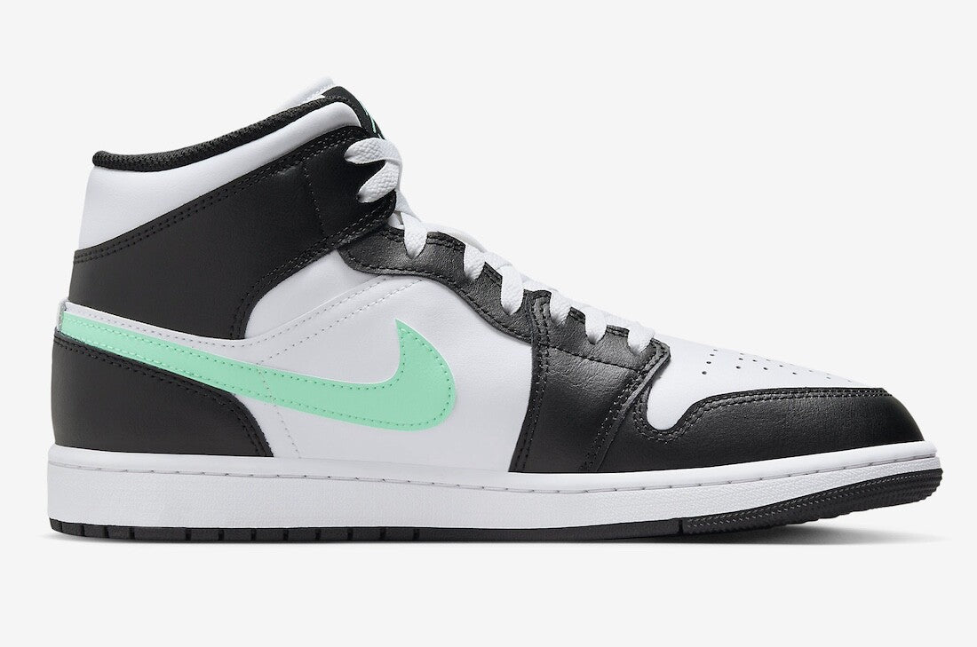 DQ8426-103 Nike Air Jordan 1 Mid Green Glow (Men's)