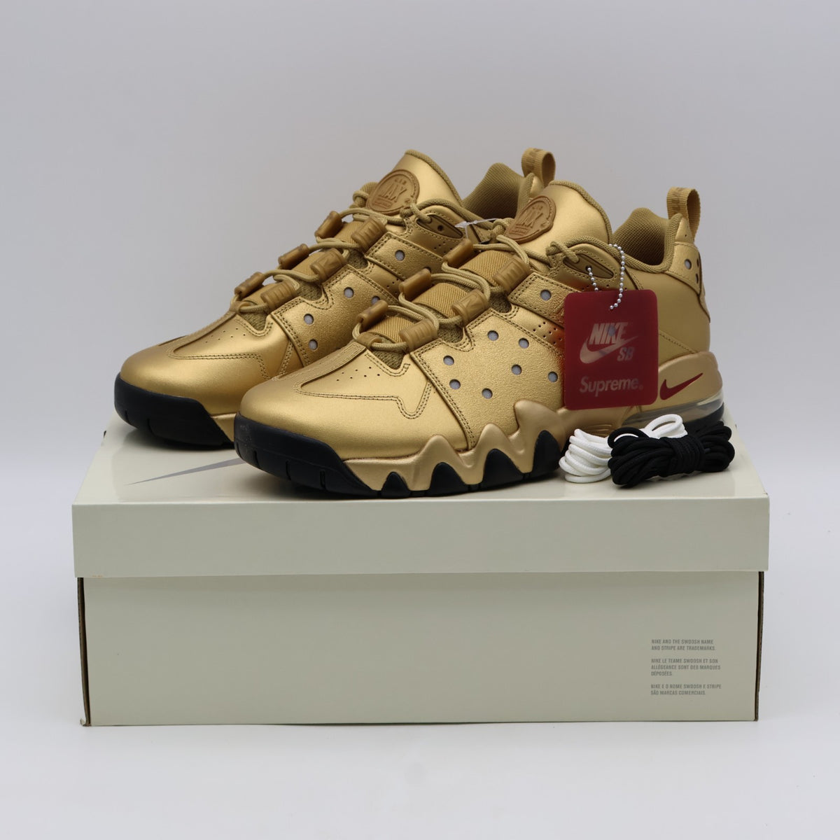 IM4283-700 Supreme Nike SB Air Max 2 CB 94 Low SP Metallic Gold (Men's)