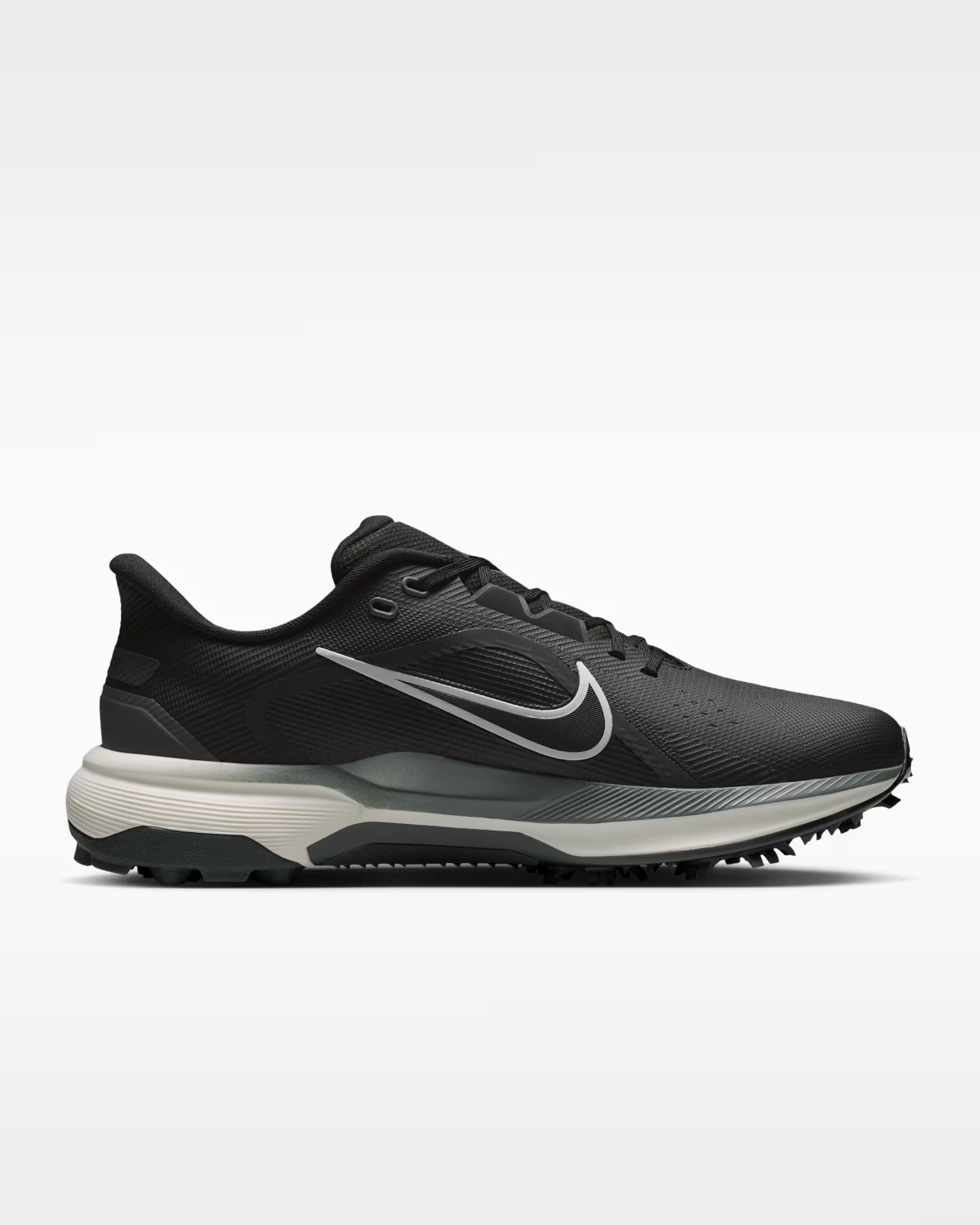 HV4700-001 Nike Pegasus 1 Golf "Black" (Men's)