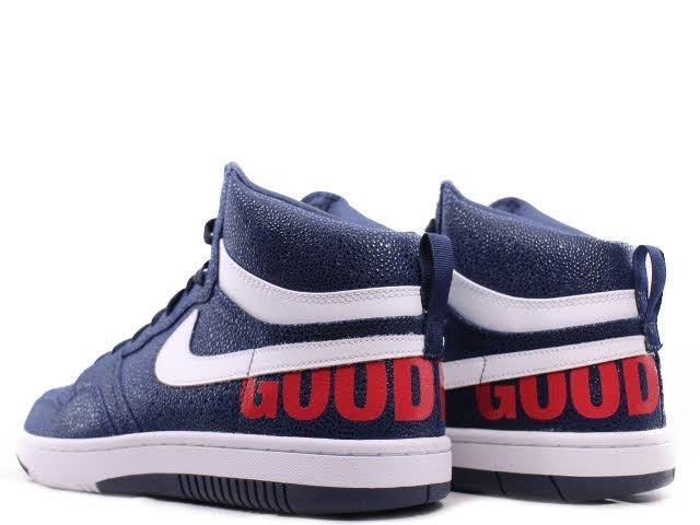 814913-414 Goodenough Ã Nike Court Force Mid "Navy" (Men's)