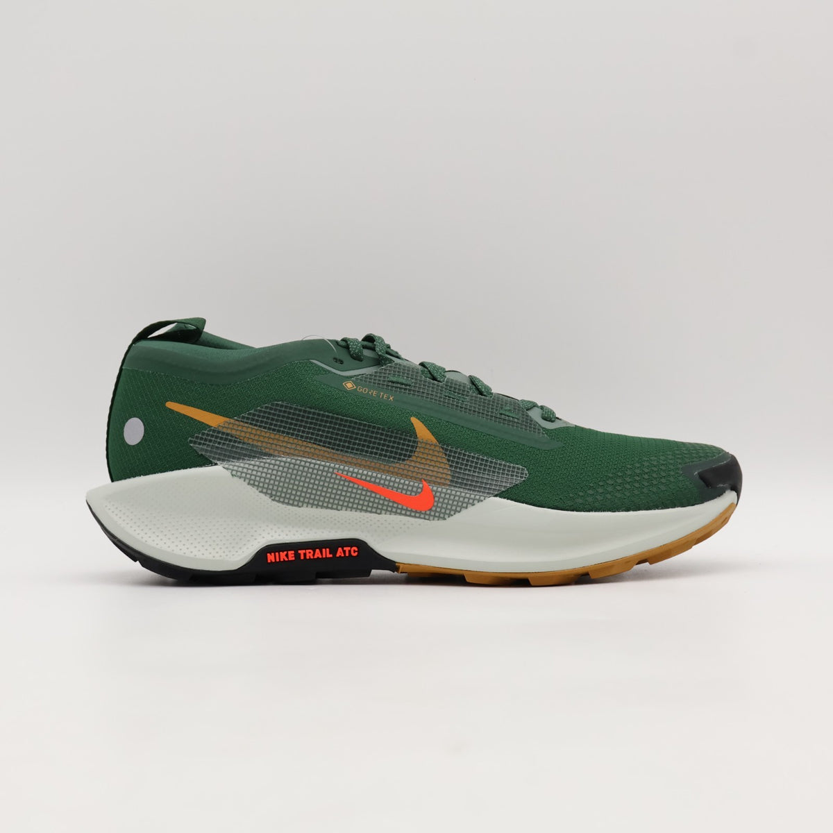 FQ0908-301 Nike Pegasus Trail 5 GORE-TEX Fir Clay Green Desert Ochre (Men's)