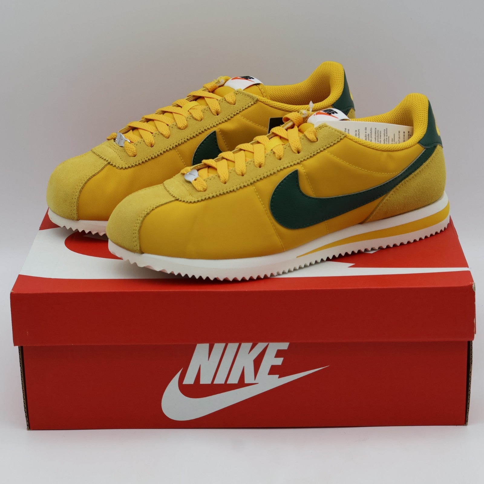 DZ2795-702 Nike Cortez TXT Yellow Ochre Gorge Green (Women's)