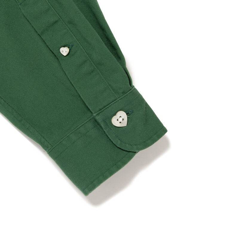 HUMAN MADE Twill BD Shirt Green