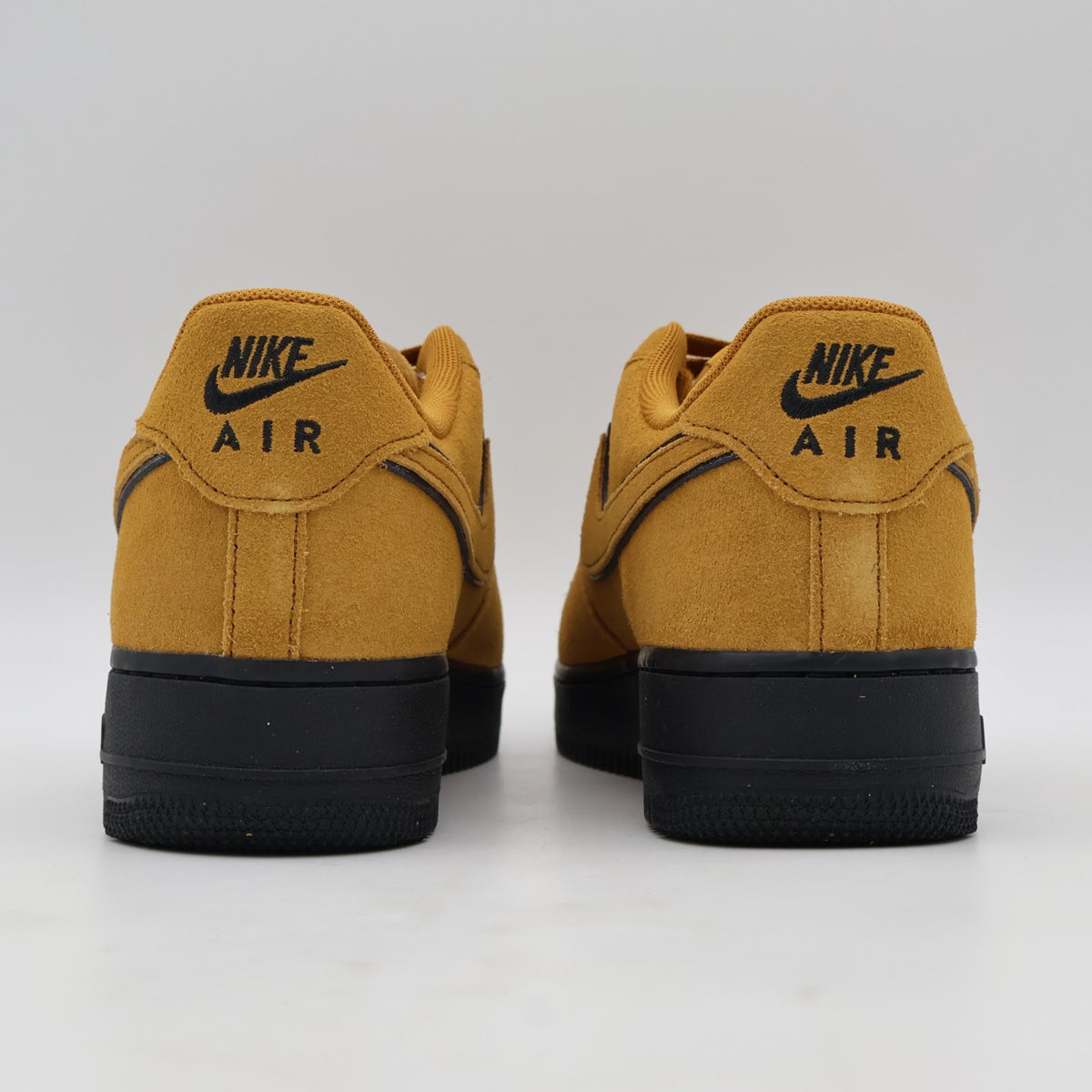 HQ1966-700 Nike Air Force 1 Low Suede Desert Ochre Black (Men's)