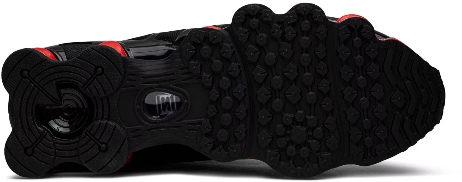 CI0987-001 SKEPTA Ã NIKE SHOXTL BLACK/UNIVERCITYRED (Men's)