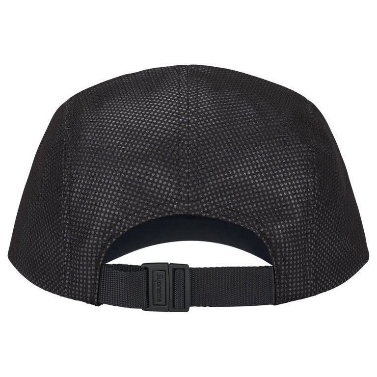 Supreme Metallic Mesh Camp Cap Black