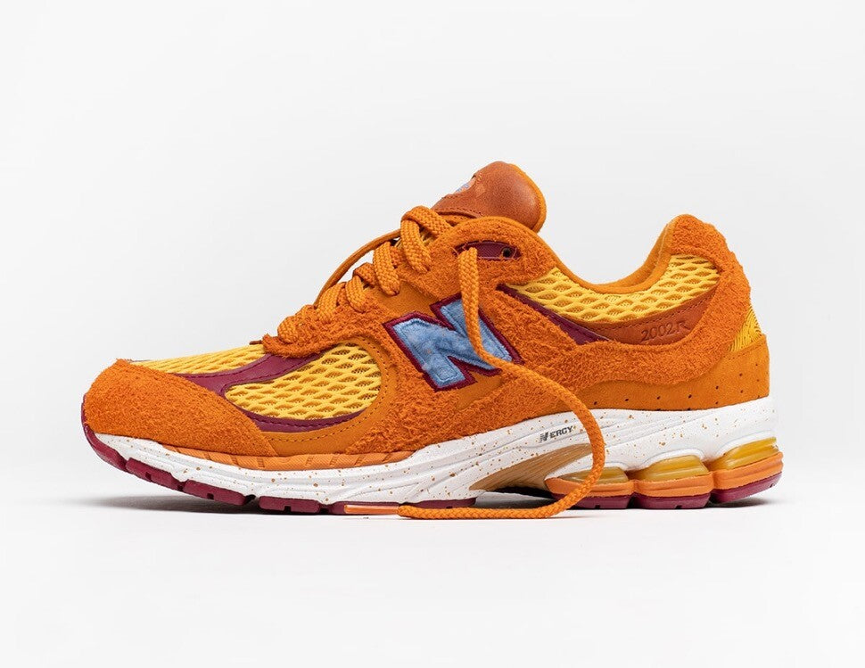 ML2002R1 Salehe Bembury Ã New Balance 2002R Desert Gold Orange Red
