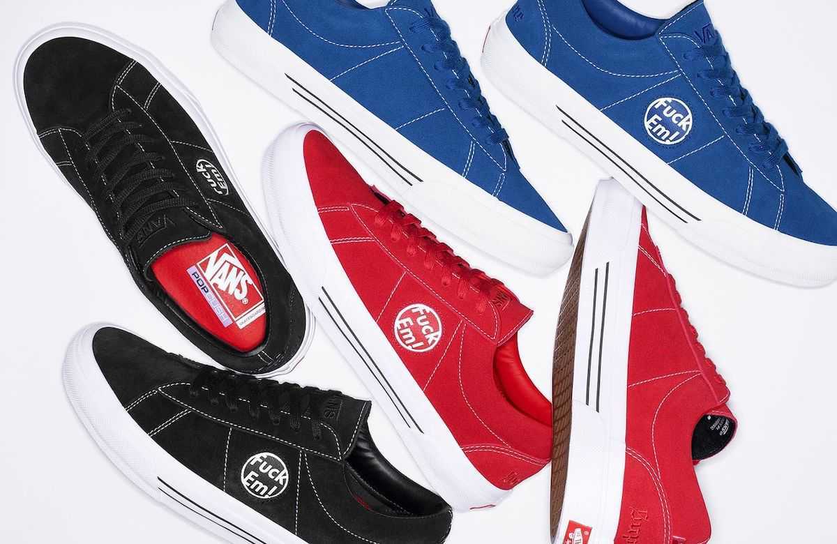 SUP-VANS-24SS-SID-RED Supreme Vans Sid Red (Men's)
