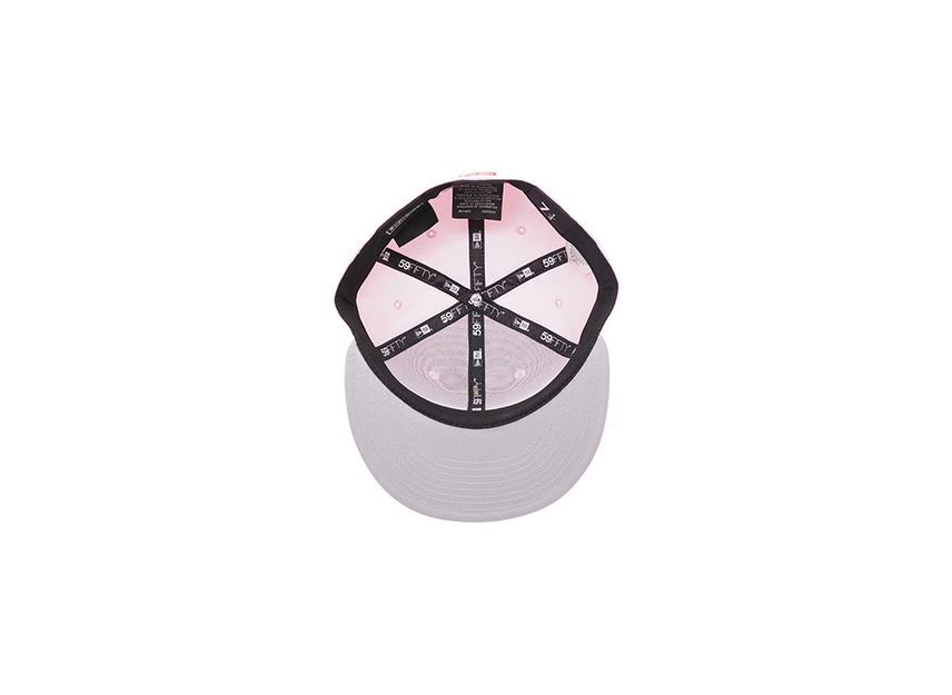 Supreme Gold Cross S Logo New Era Pink