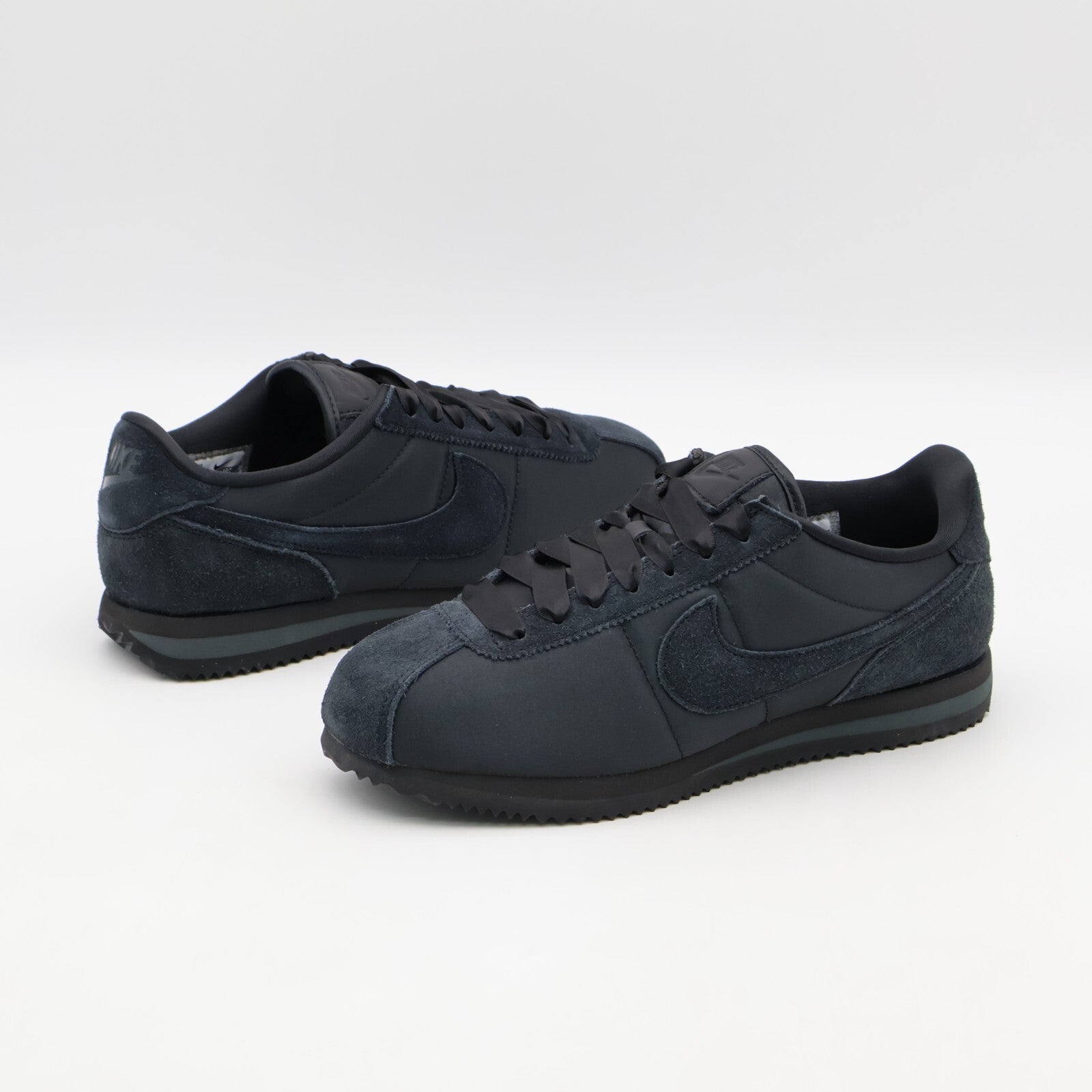 FV5420-002 Nike Women's Cortez Black Satin (Women's)