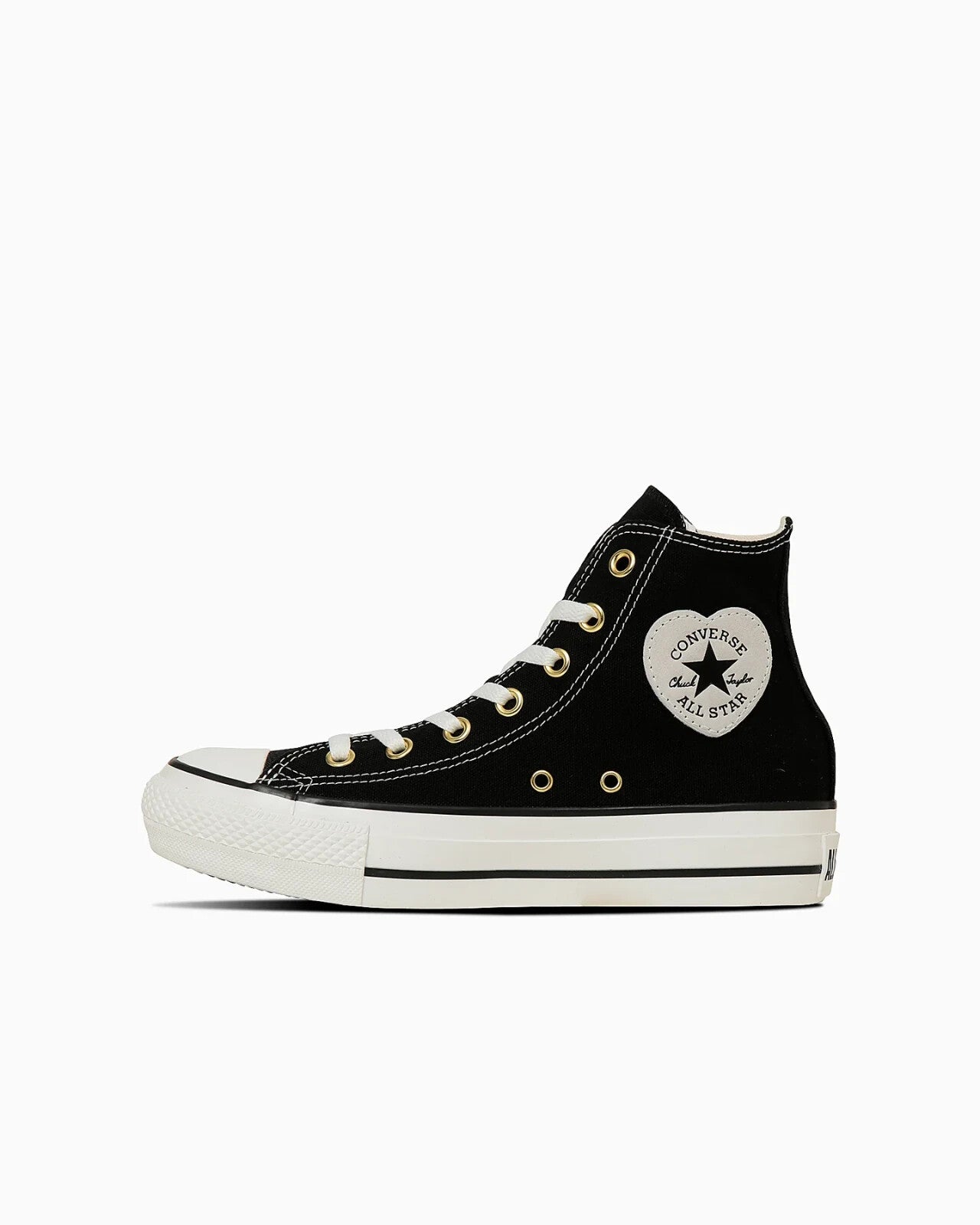 31315781 Converse  All Star PLTS Heartpoint Hi Black (Women's)