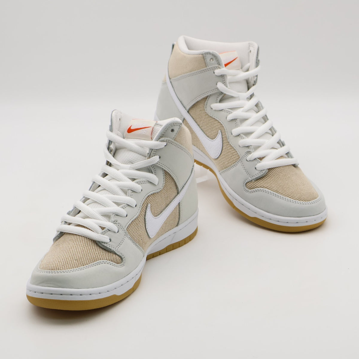 DA9626-100 Nike SB Dunk High Pro ISO Orange Label Unbleached Natural (Men's)