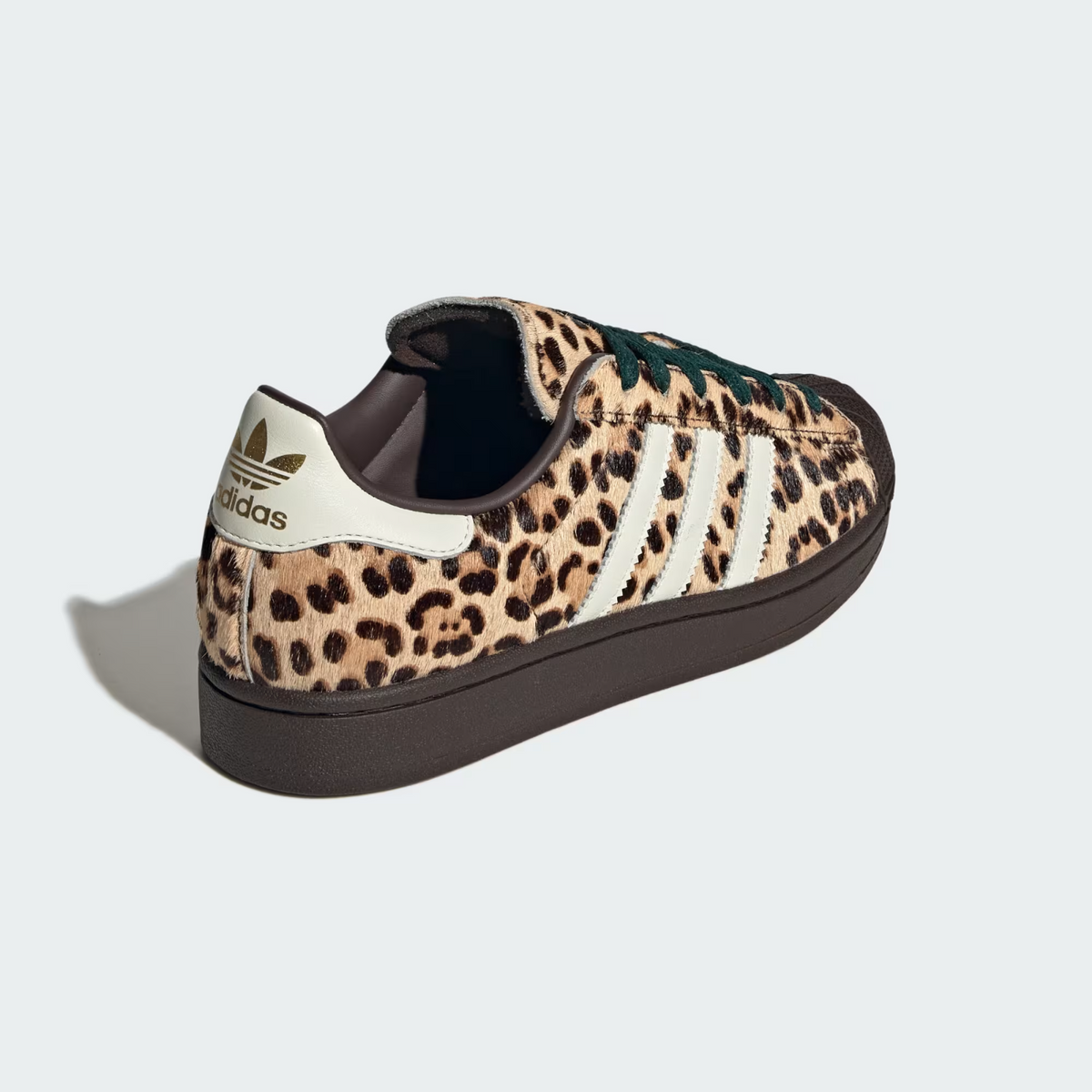 KI4203 adidas Superstar 2 Leopard Dark Brown (Women's)